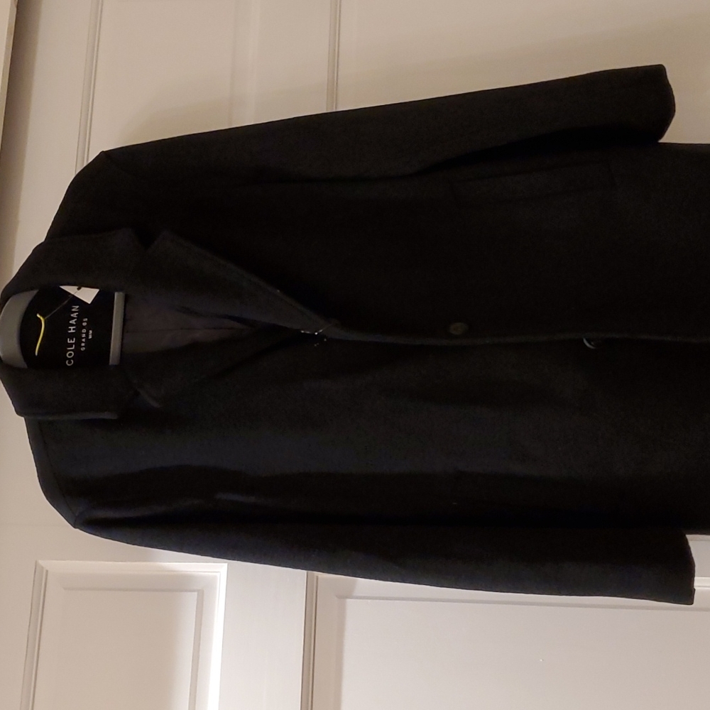 Men's black coat